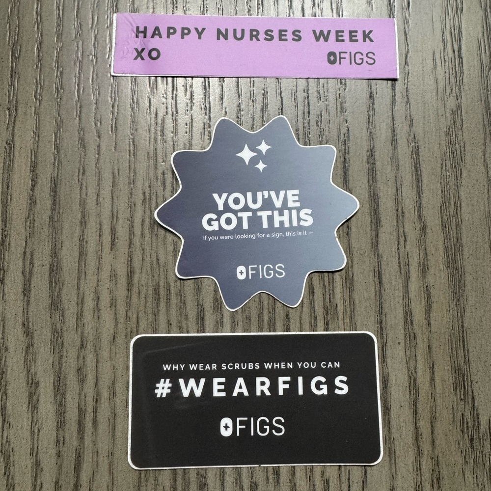 Figs Stickers x3